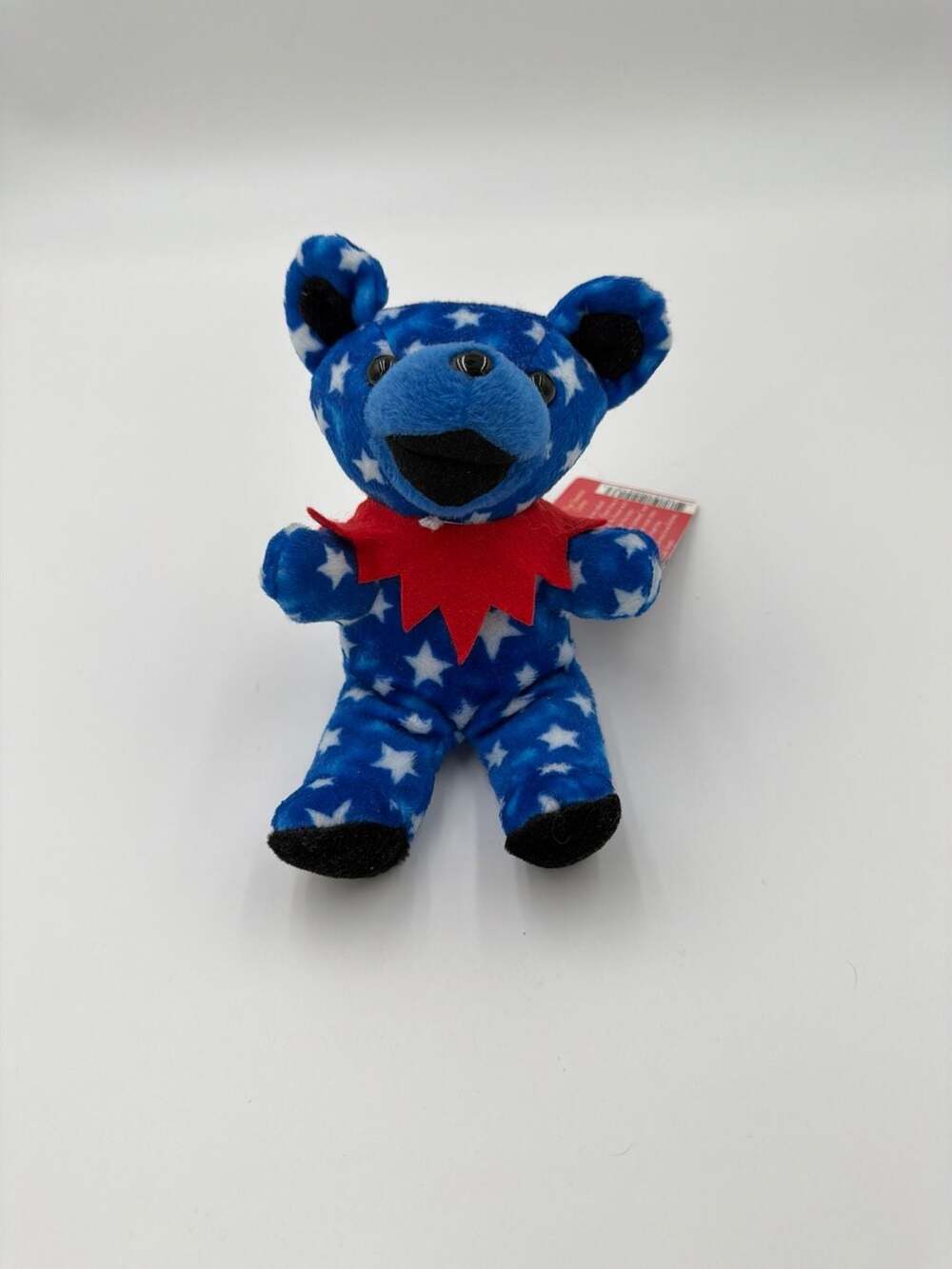 Grateful Dead Bean Bear Uncle Sam 7/4/84 Liquid Blue Plush 7"